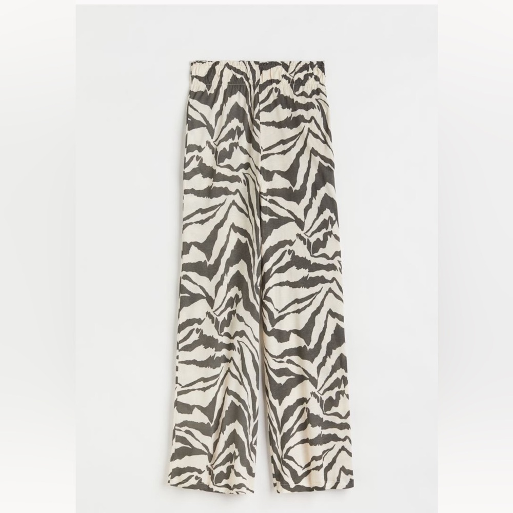 H&M Wide-cut Jersey Pants